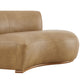Rialta Curved Right-Arm Vegan Leather Sectional Loveseat by Modway EEI-7784