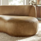 Rialta Curved Right-Arm Vegan Leather Sectional Loveseat by Modway EEI-7784