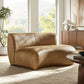 Rialta Curved Right-Arm Vegan Leather Sectional Loveseat by Modway EEI-7784