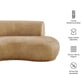 Rialta Curved Right-Arm Vegan Leather Sectional Loveseat by Modway EEI-7784