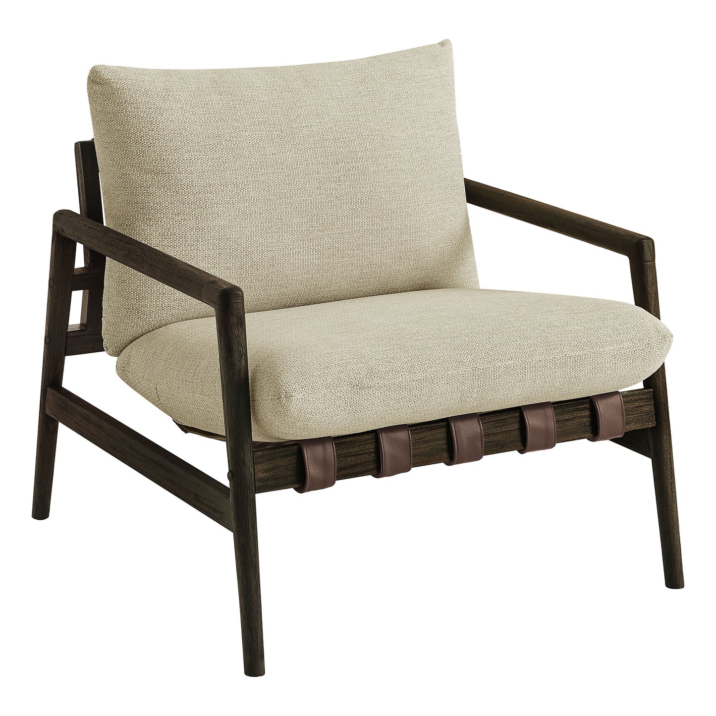 Nomi Outdoor Patio Teak Wood Sling Chair by Modway EEI-7785