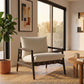 Nomi Outdoor Patio Teak Wood Sling Chair by Modway EEI-7785