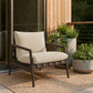Nomi Outdoor Patio Teak Wood Sling Chair by Modway EEI-7785