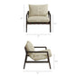 Nomi Outdoor Patio Teak Wood Sling Chair by Modway EEI-7785