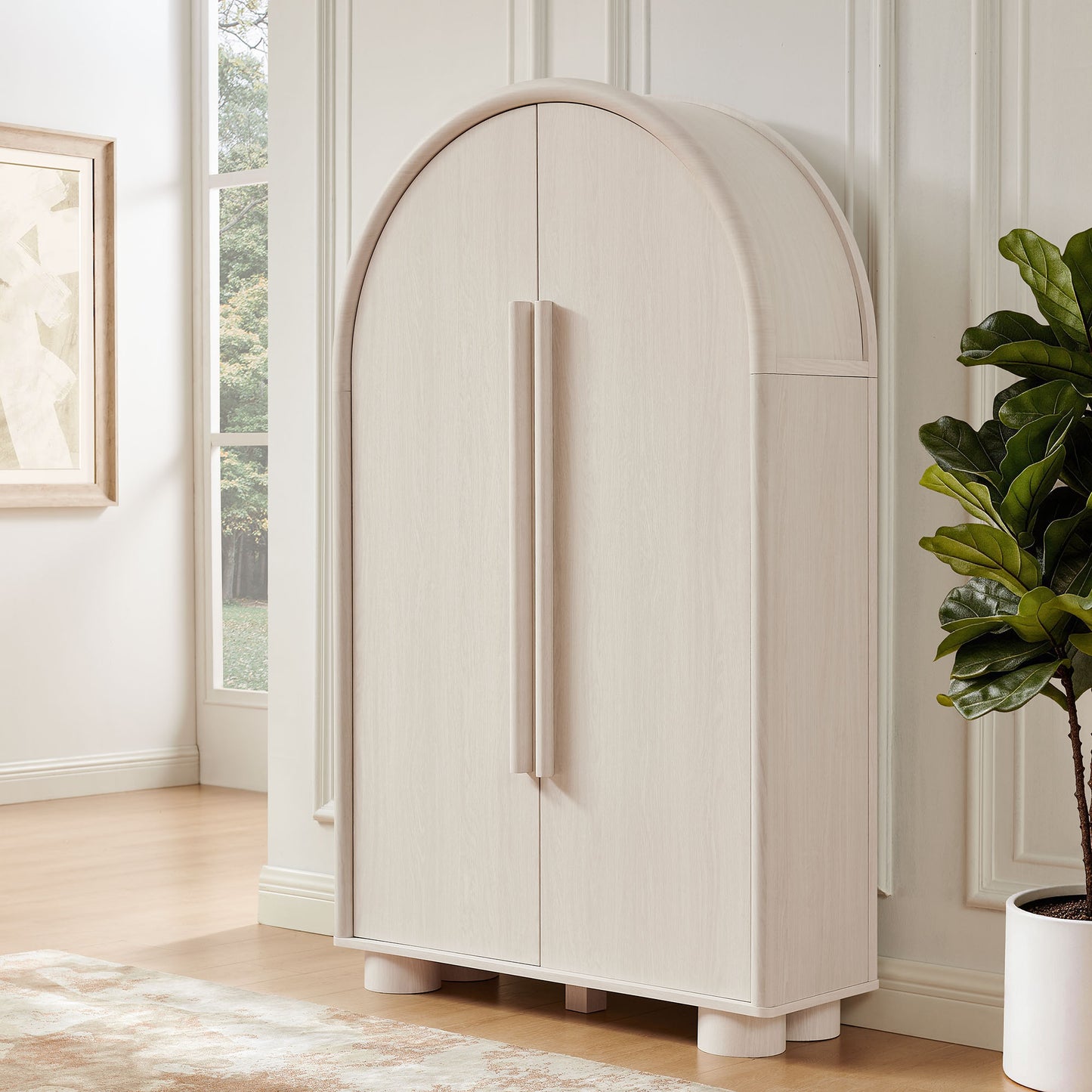 Bellamy Arched Fold-Out Desk Cabinet by Modway EEI-7790
