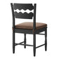 Jax Oak Wood Dining Chair With Wavy Razor Back and Cushion Set of 2 by Modway EEI-7798