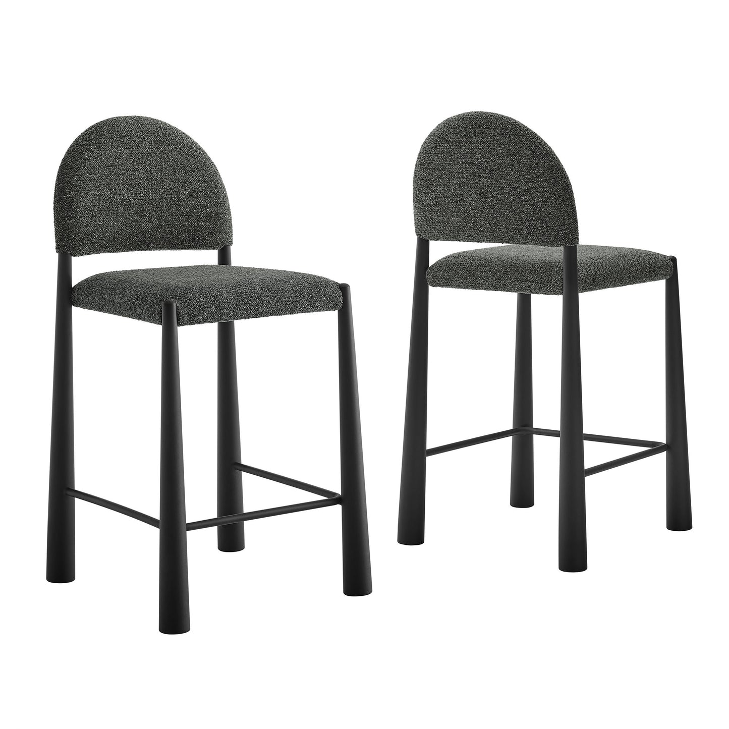 Hayley Upholstered Fabric Counter Stools Set of 2 by Modway EEI-7801