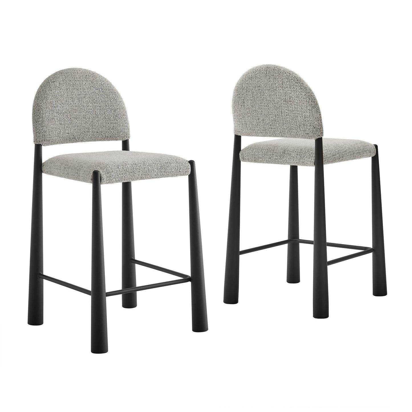 Hayley Upholstered Fabric Counter Stools Set of 2 by Modway EEI-7801
