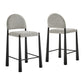Hayley Upholstered Fabric Counter Stools Set of 2 by Modway EEI-7801