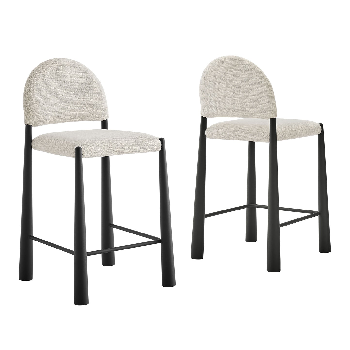 Hayley Upholstered Fabric Counter Stools Set of 2 by Modway EEI-7801