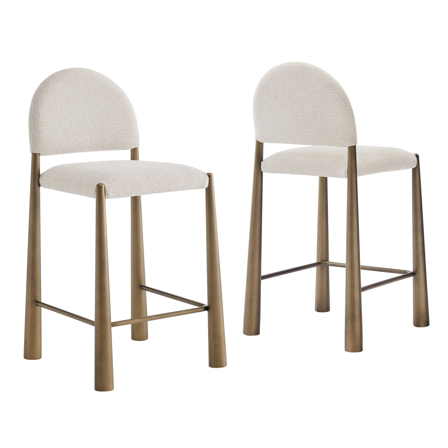 Hayley Upholstered Fabric Counter Stools Set of 2 by Modway EEI-7801