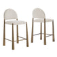 Hayley Upholstered Fabric Counter Stools Set of 2 by Modway EEI-7801
