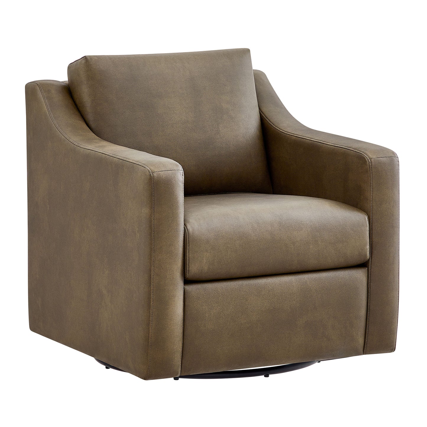 Liora Vegan Leather Swivel Armchair by Modway EEI-7802
