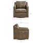 Liora Vegan Leather Swivel Armchair by Modway EEI-7802