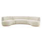 Rialta 3 Piece Curved Performance Velvet Sectional Sofa by Modway EEI-7805
