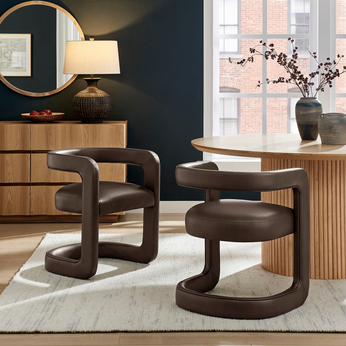 Winslow Premium Vegan Leather Dining Chair by Modway EEI-7807