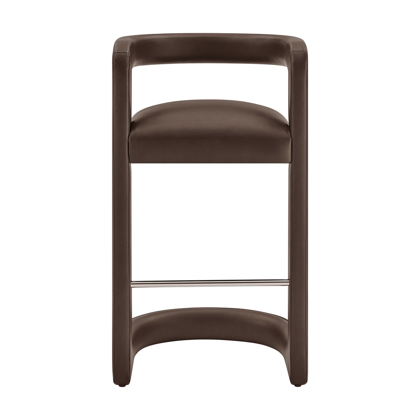 Winslow Premium Vegan Leather Bar Stool Set of 2 by Modway EEI-7809