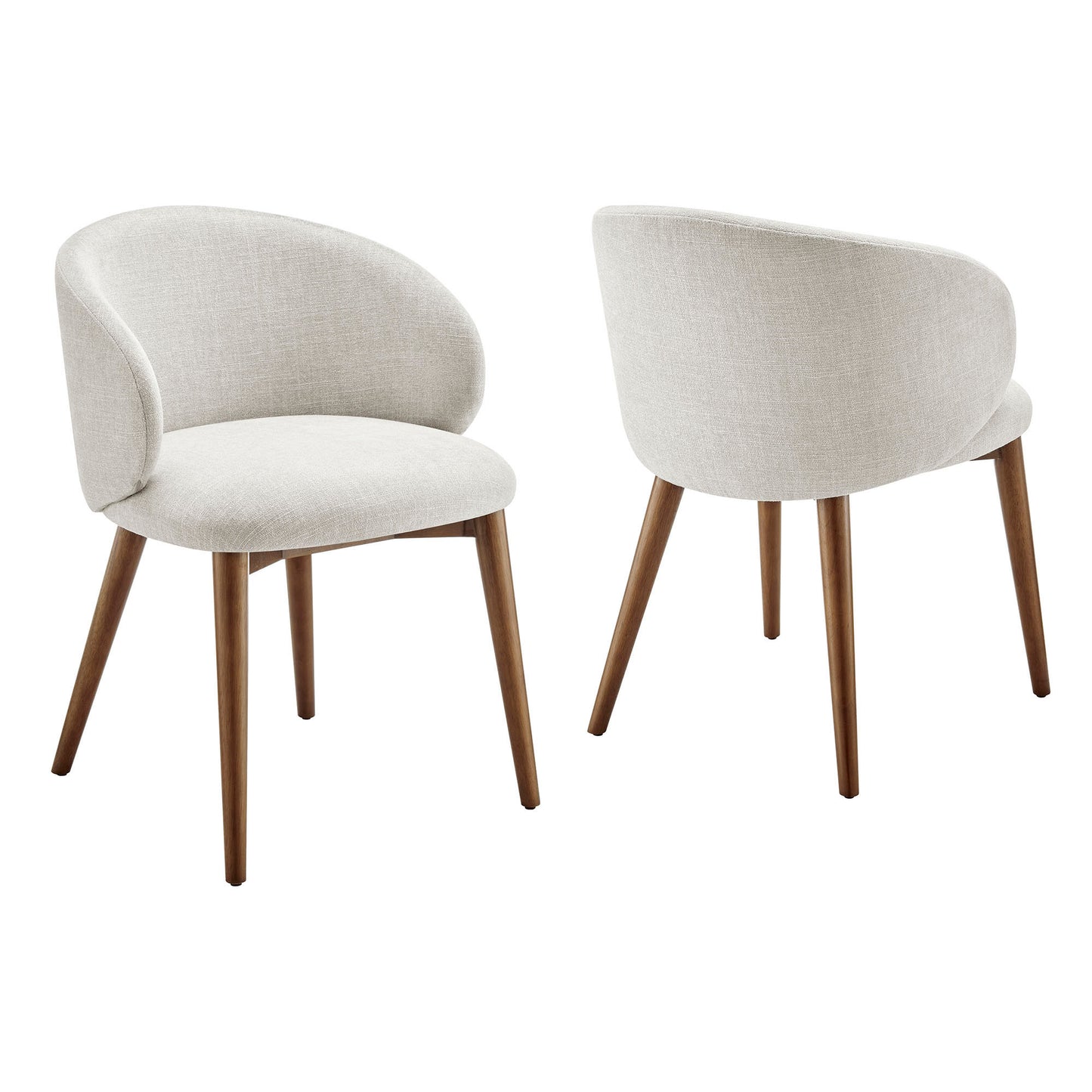 Anelle Upholstered Fabric Dining Chairs Set of 2 by Modway EEI-7814