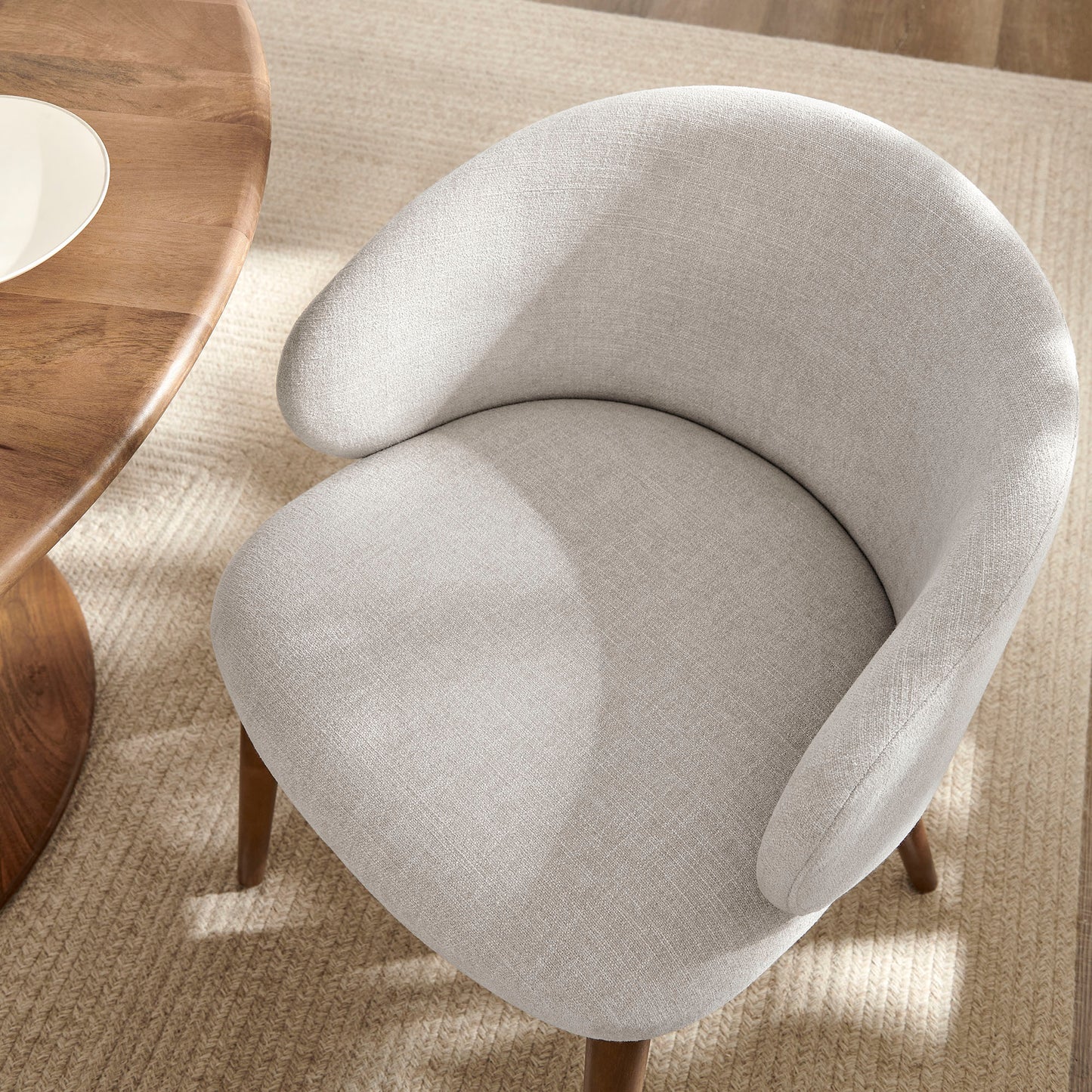 Anelle Upholstered Fabric Dining Chairs Set of 2 by Modway EEI-7814
