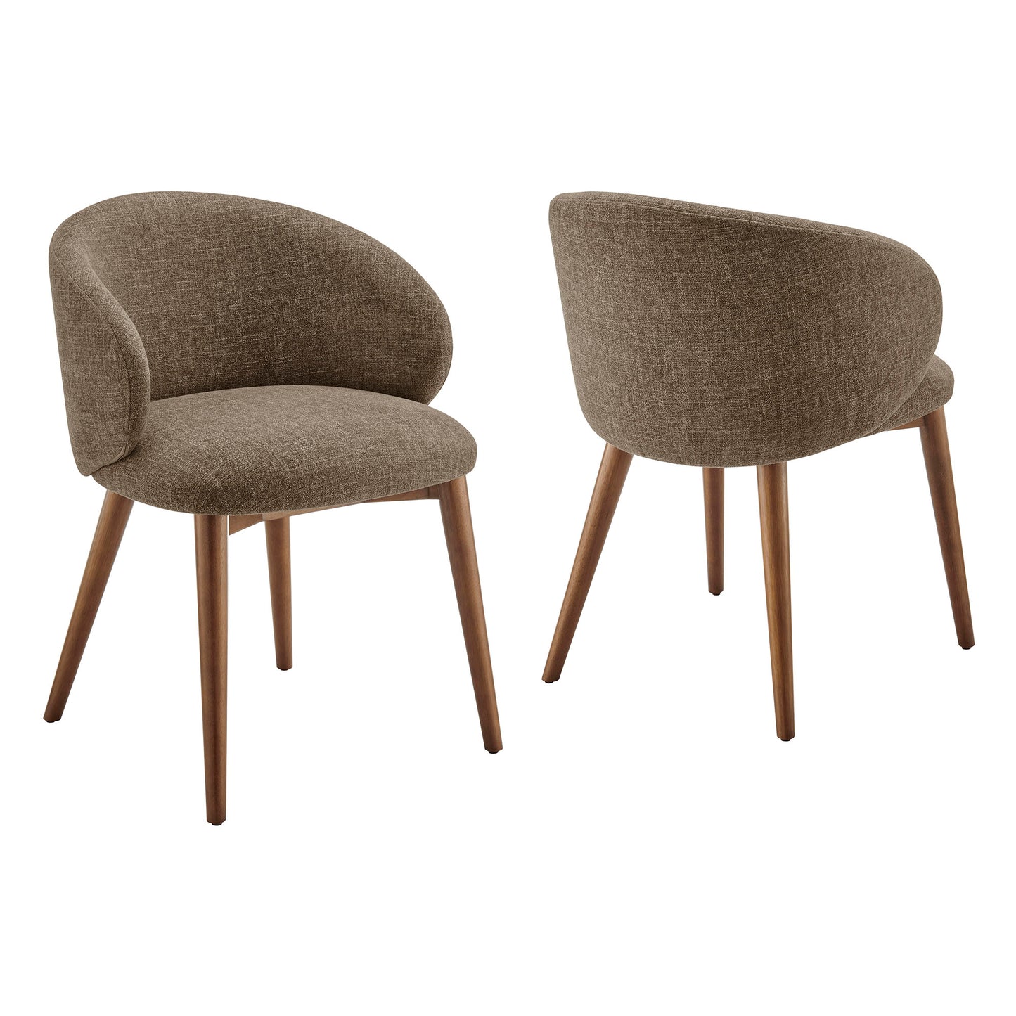Anelle Upholstered Fabric Dining Chairs Set of 2 by Modway EEI-7814