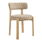 Marsha Retro Upholstered Fabric Dining Chairs Set of 2 by Modway EEI-7815