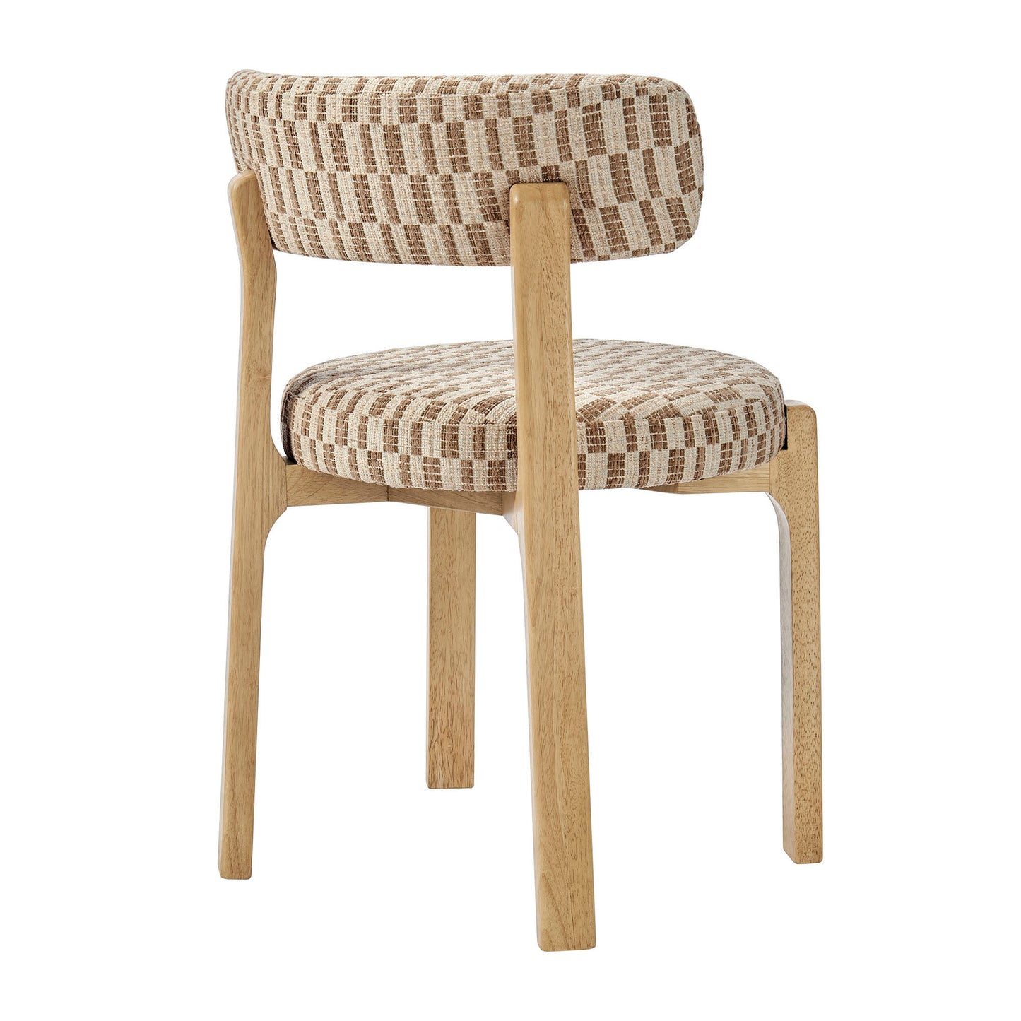 Marsha Retro Upholstered Fabric Dining Chairs Set of 2 by Modway EEI-7815