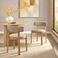 Marsha Retro Upholstered Fabric Dining Chairs Set of 2 by Modway EEI-7815