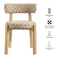 Marsha Retro Upholstered Fabric Dining Chairs Set of 2 by Modway EEI-7815