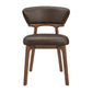 Daphne Vegan Leather Dining Chairs Set of 2 by Modway EEI-7816