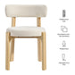 Marsha Upholstered Fabric Dining Chairs Set of 2 by Modway EEI-7818