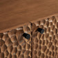 Aven 36 Inch Chiseled Curved Wood 2 Door Accent Cabinet by Modway EEI-7819