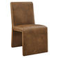 Emory Vegan Leather Dining Side Chair Set of 2 by Modway EEI-7827