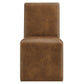 Emory Vegan Leather Dining Side Chair Set of 2 by Modway EEI-7827