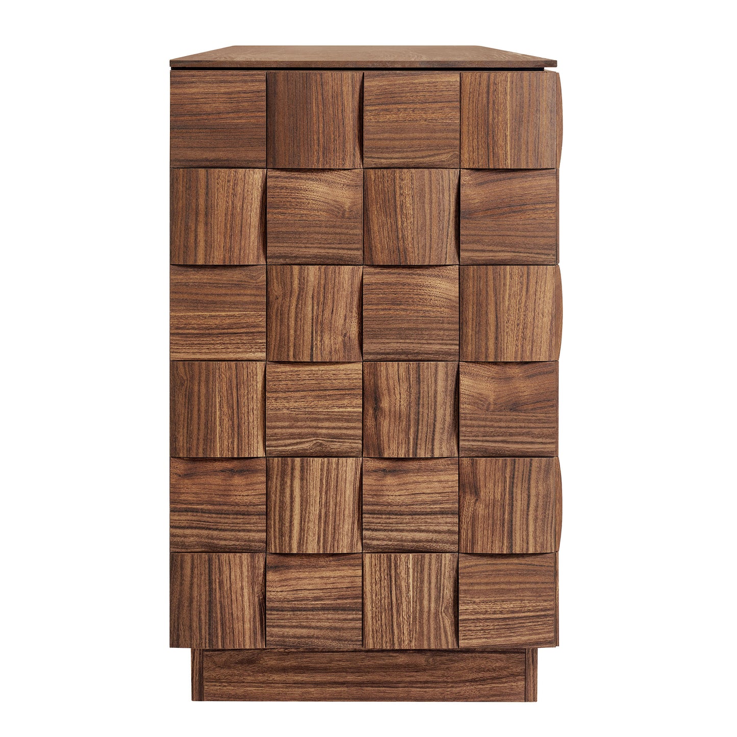 Duskin 68 Inch Geometric Block Design Four Door Sideboard by Modway EEI-7850