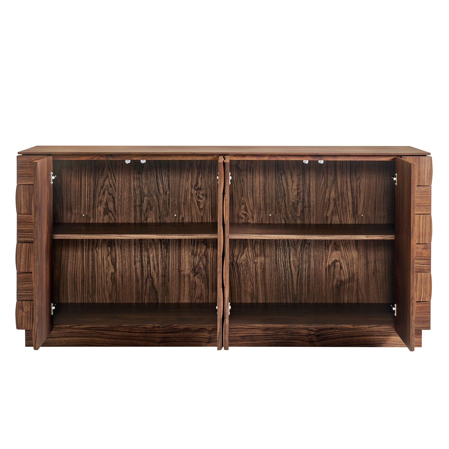 Duskin 68 Inch Geometric Block Design Four Door Sideboard by Modway EEI-7850