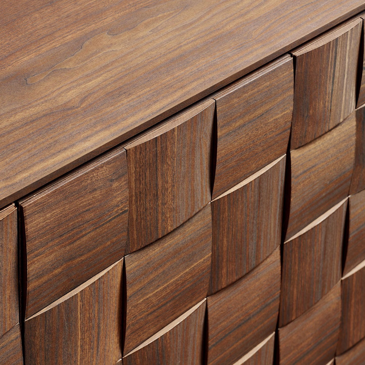 Duskin 68 Inch Geometric Block Design Four Door Sideboard by Modway EEI-7850