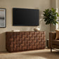 Duskin 68 Inch Geometric Block Design Four Door Sideboard by Modway EEI-7850
