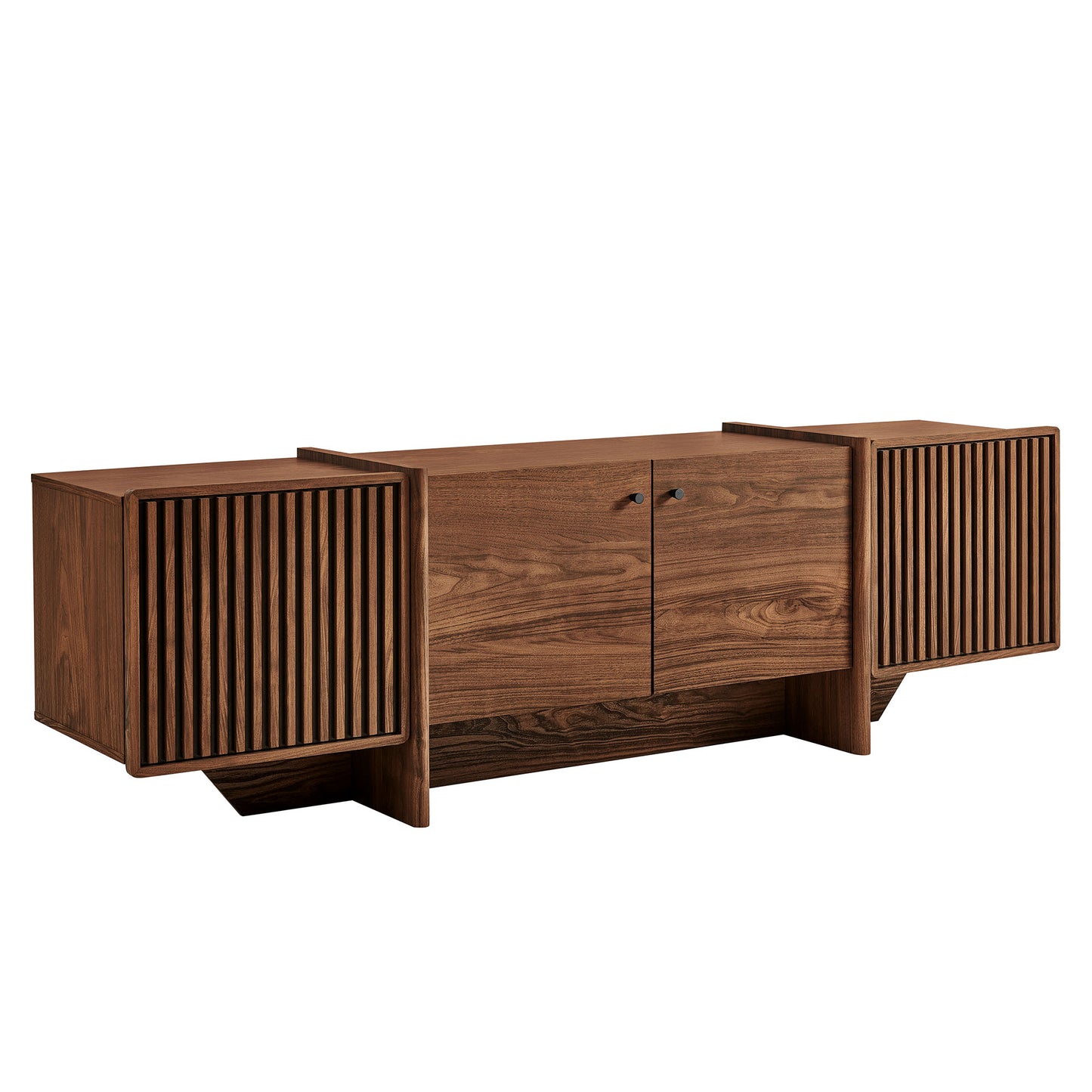 Yarrow 77 Inch Fluted Four Door TV Stand by Modway EEI-7851