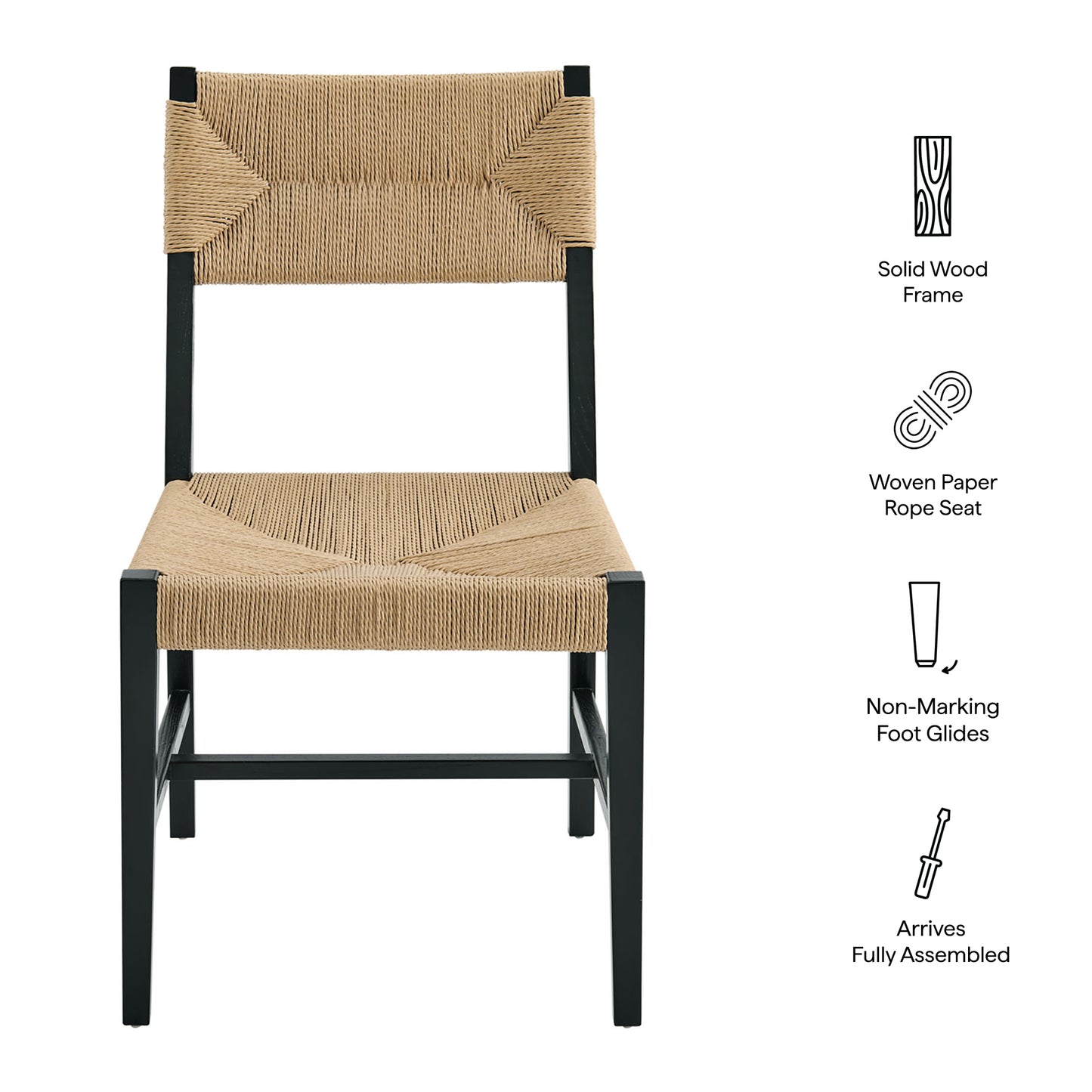 Bodie Wood Dining Chair Set of 2 by Modway EEI-7899