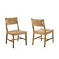 Bodie Wood Dining Chair Set of 2 by Modway EEI-7899