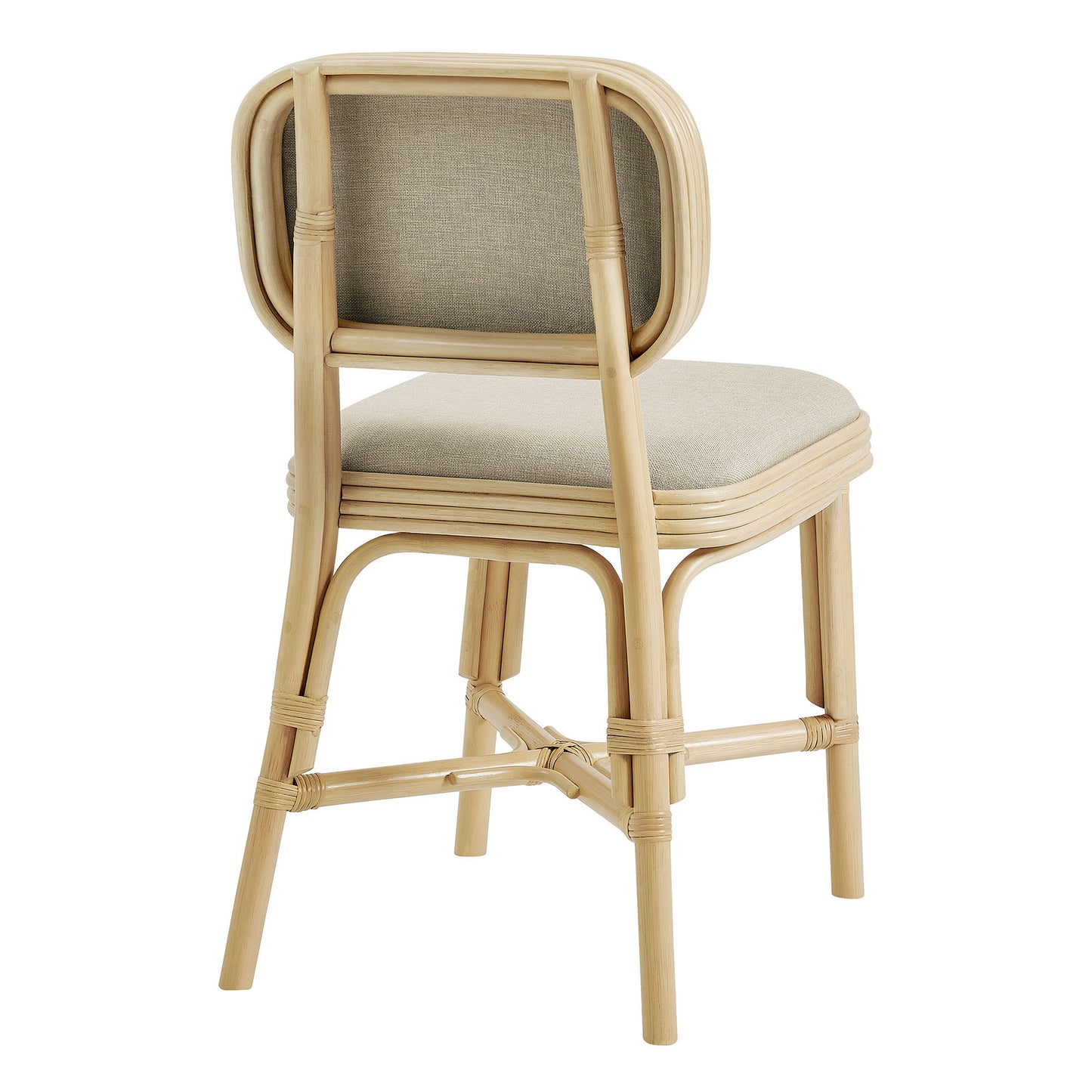 Bahari Upholstered Rattan Dining Chair by Modway EEI-7901