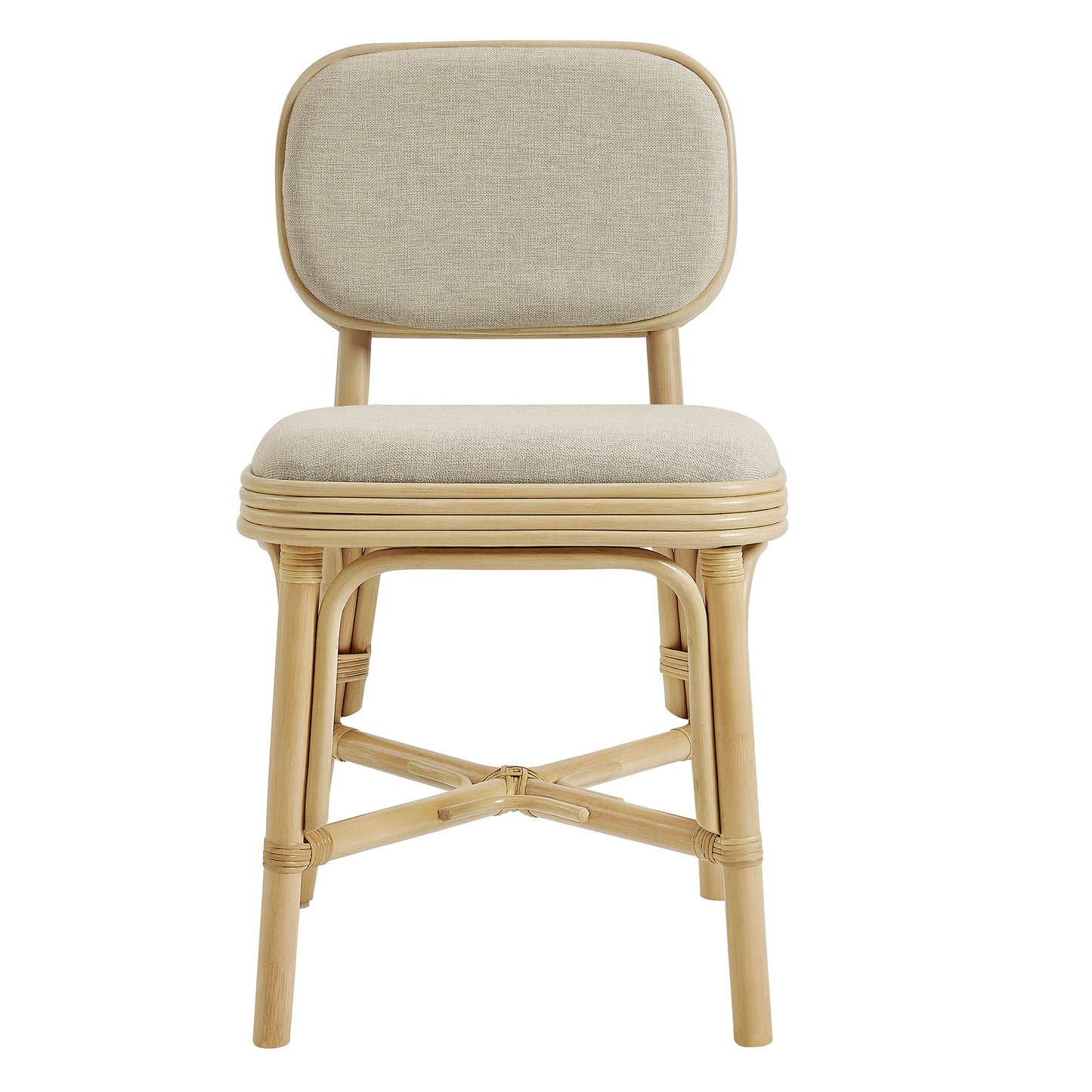 Bahari Upholstered Rattan Dining Chair by Modway EEI-7901