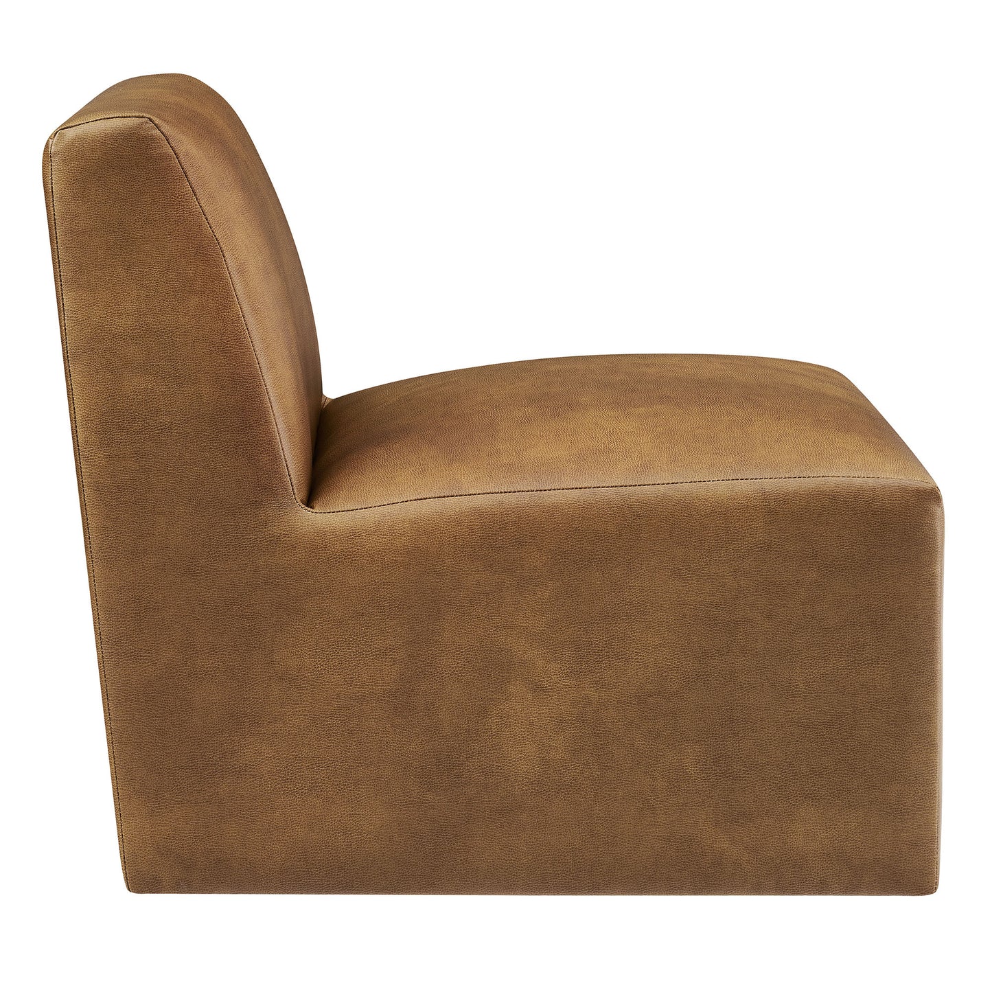 Amita Vegan Leather Armless Accent Chair by Modway EEI-7905