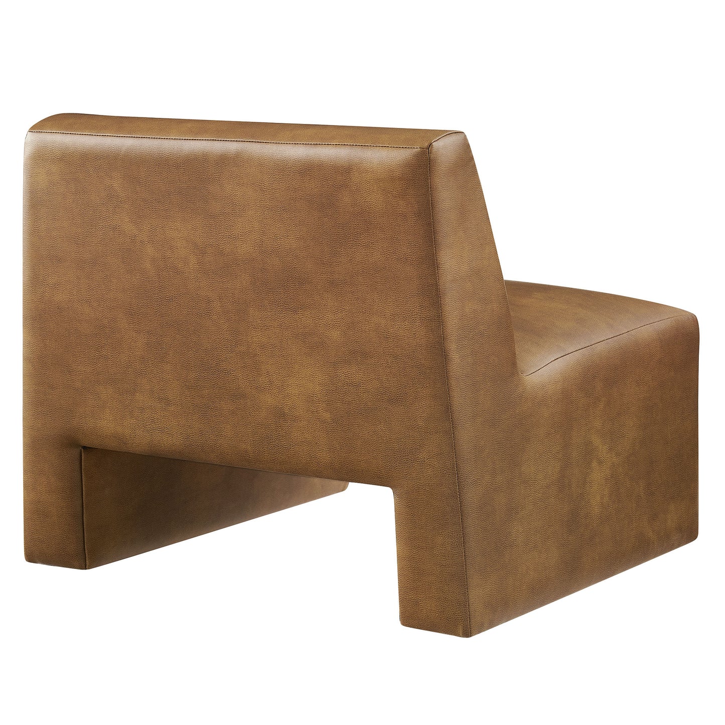 Amita Vegan Leather Armless Accent Chair by Modway EEI-7905