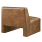 Amita Vegan Leather Armless Accent Chair by Modway EEI-7905