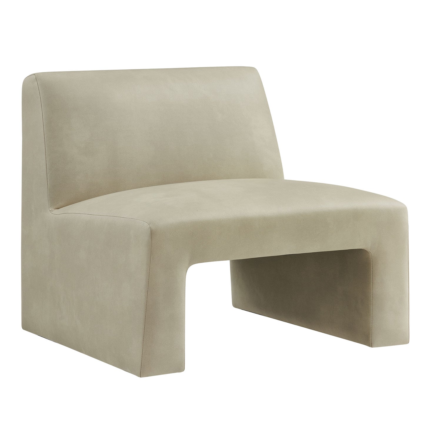 Amita Vegan Leather Armless Accent Chair by Modway EEI-7905