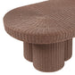 Sarova 60 Inch Natural Rattan Oval Pedestal Coffee Table by Modway EEI-7912