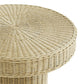 Sarova 20 Inch Natural Rattan Round Pedestal Side Table by Modway EEI-7913