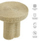 Sarova 20 Inch Natural Rattan Round Pedestal Side Table by Modway EEI-7913