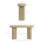 Sarova 59 Inch Natural Rattan Oval Console Table by Modway EEI-7915